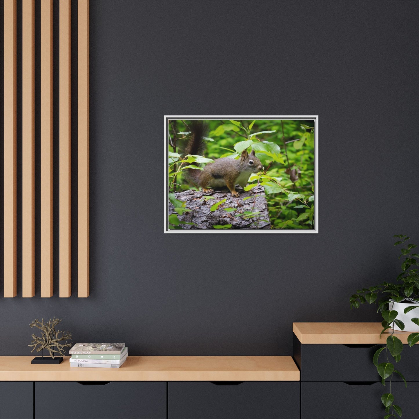 Canvas Art Nature Squirrel