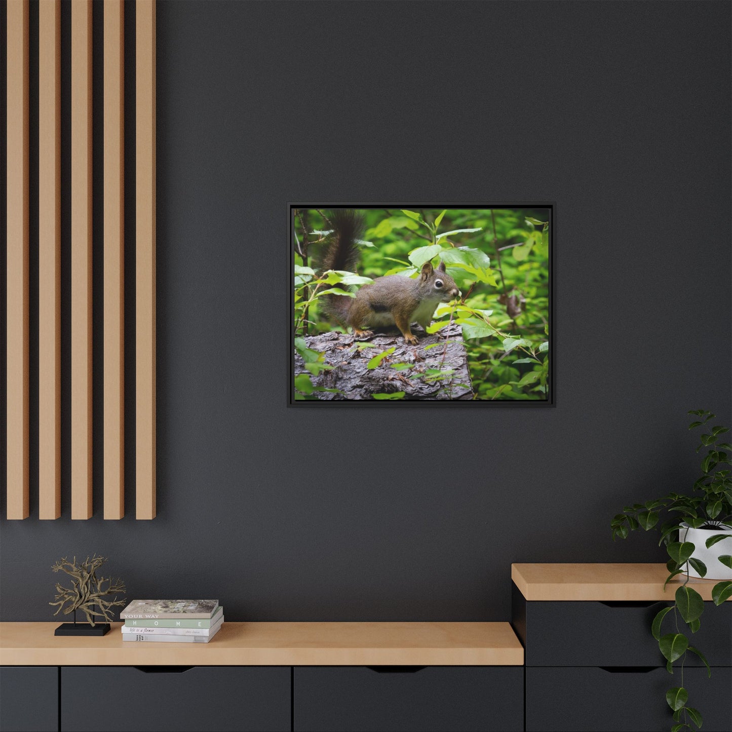 Canvas Art Nature Squirrel