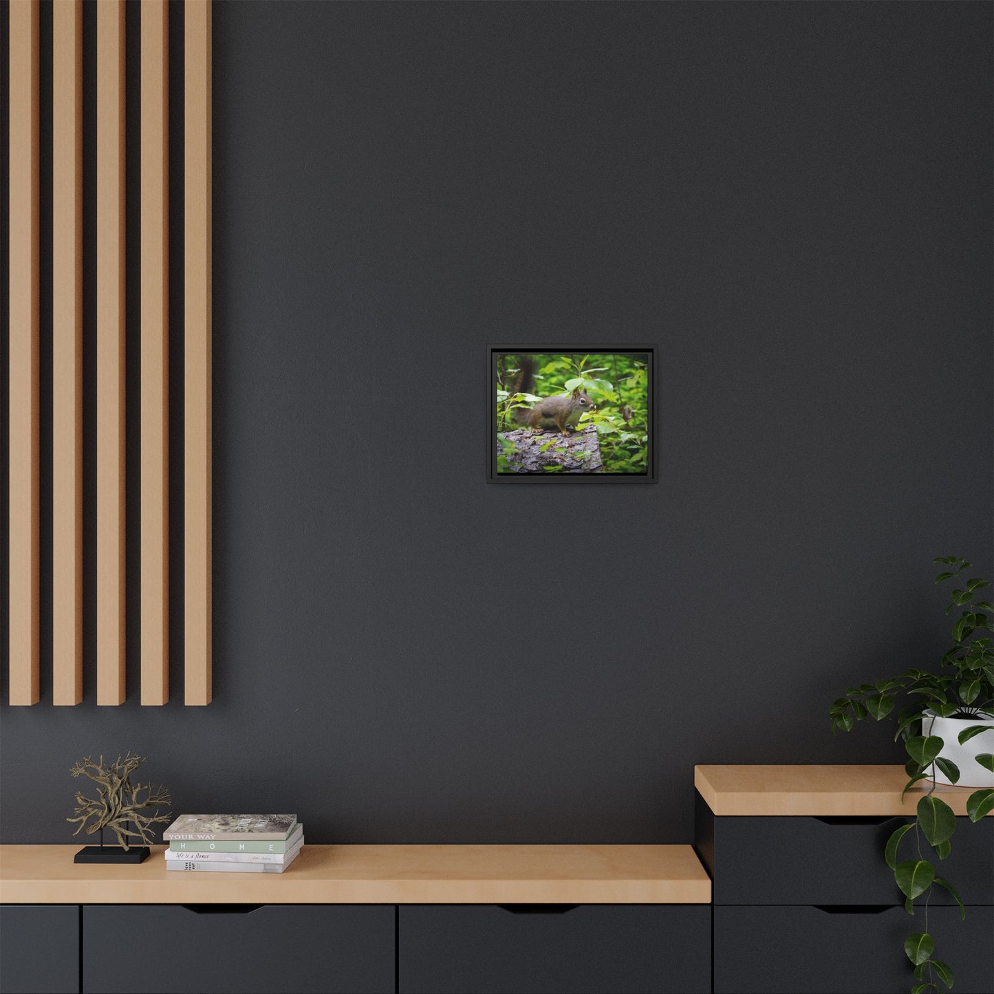 Canvas Art Nature Squirrel