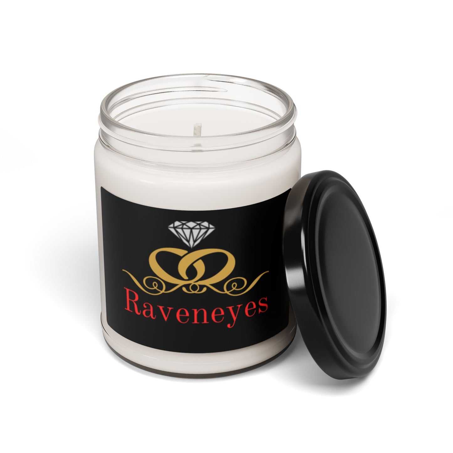 Raveneyes Scented Soy Candle, 9oz | Aromatherapy, Home Decor, Gift, Relaxation, Self-Care