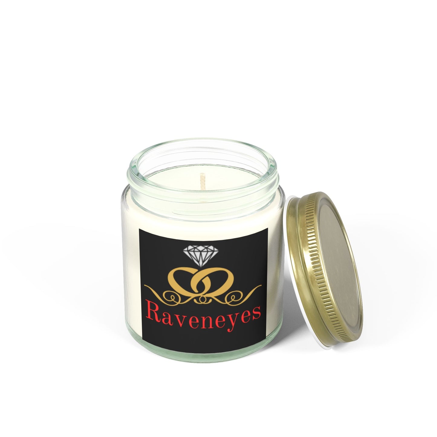 Luxury Scented Candle, Aromatic Gift for Relaxation, Home Decor, Birthday, Wedding, Spa Day, Raveneyes Design