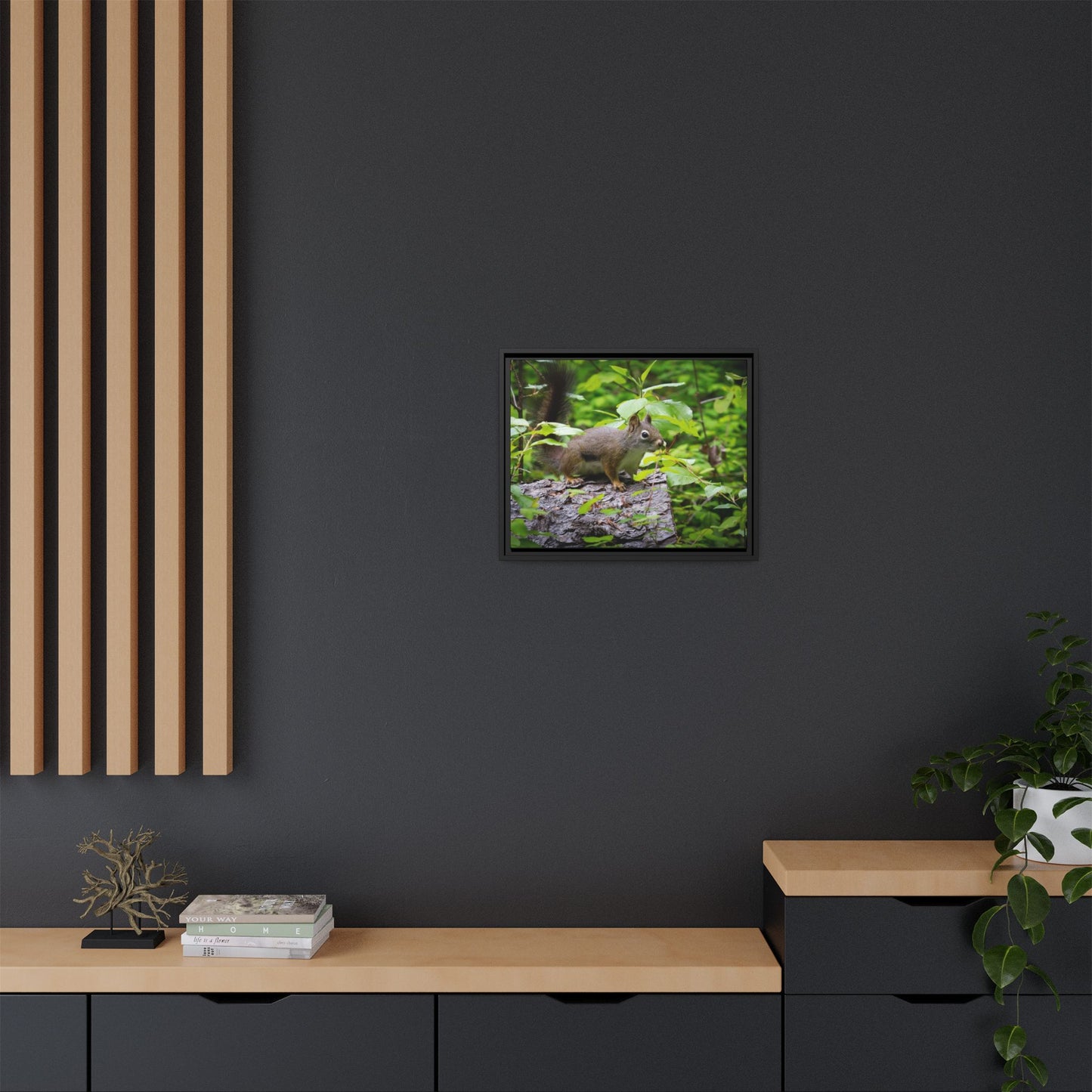 Canvas Art Nature Squirrel