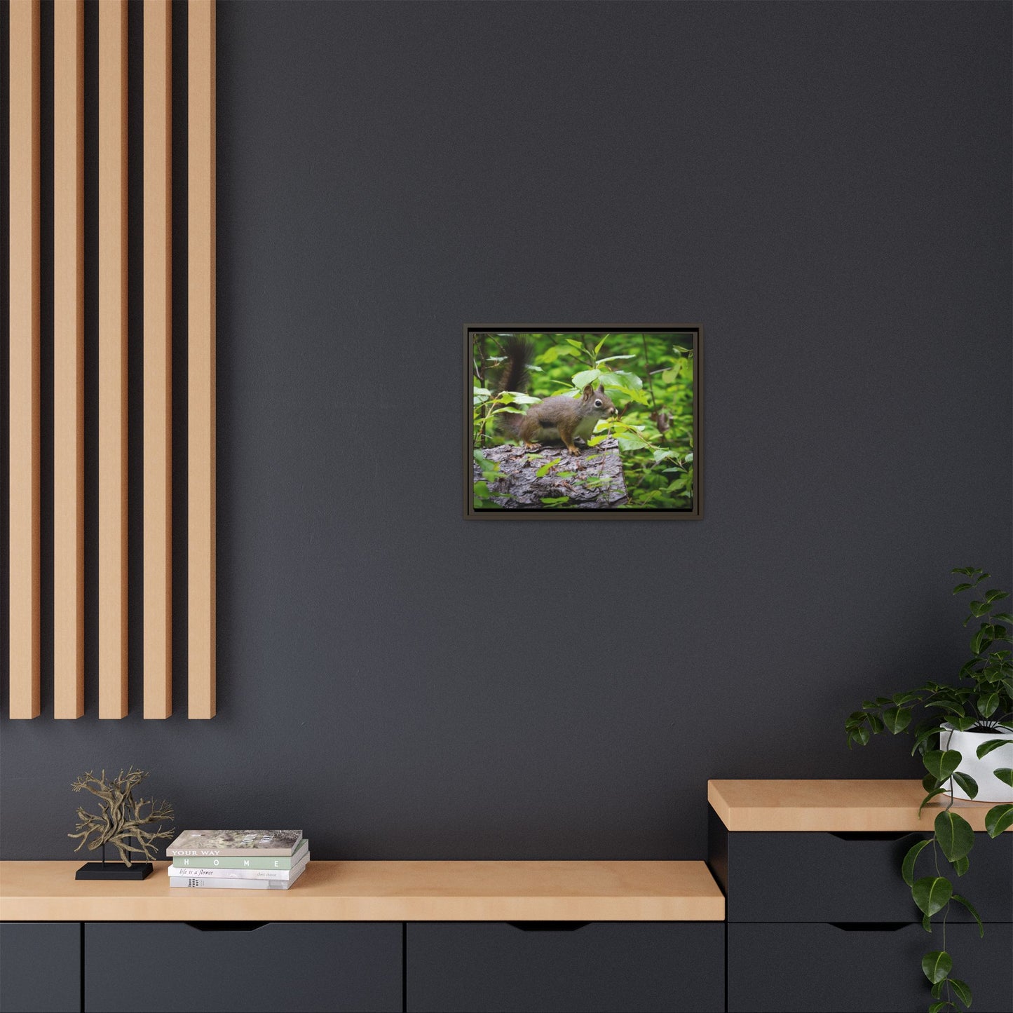 Canvas Art Nature Squirrel