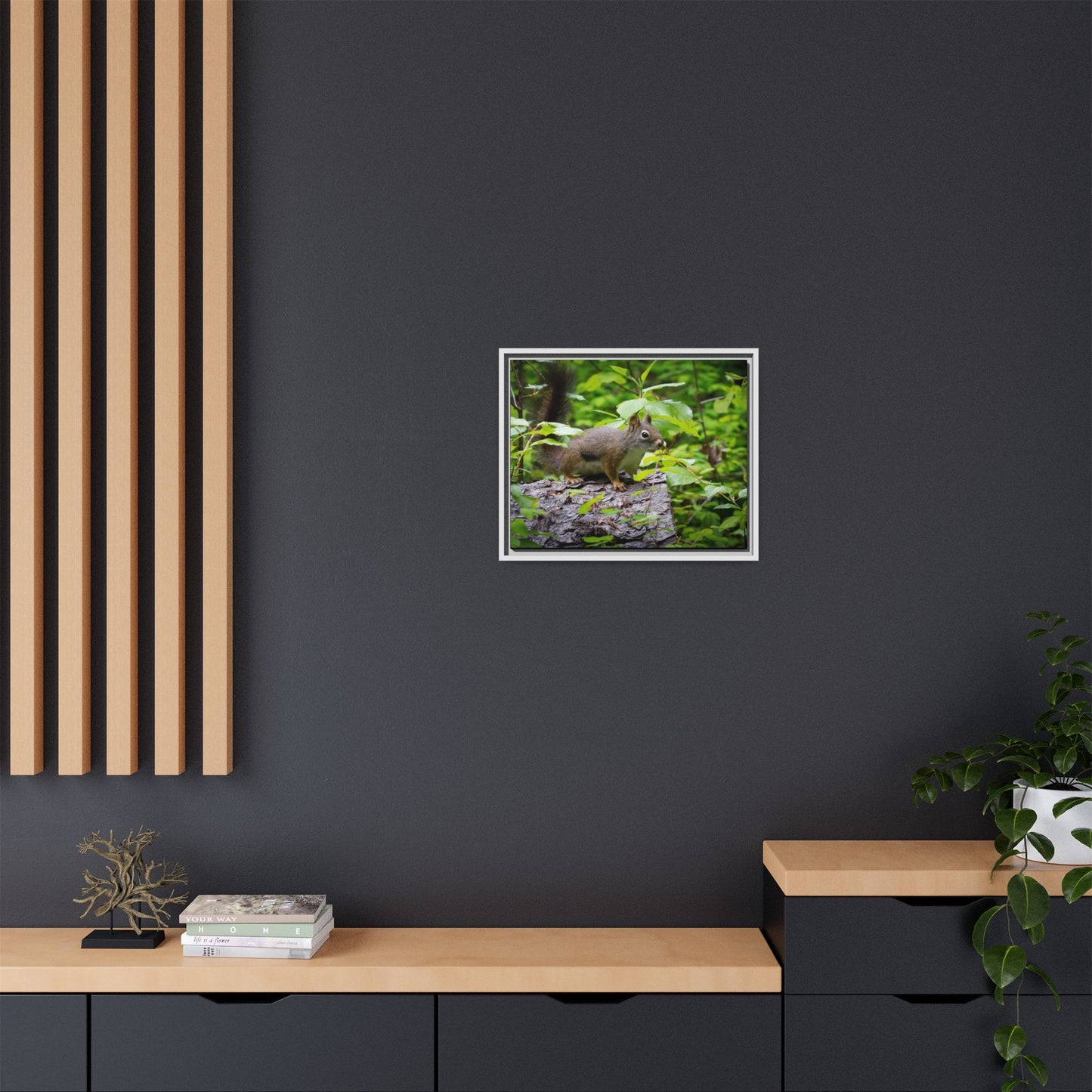 Canvas Art Nature Squirrel