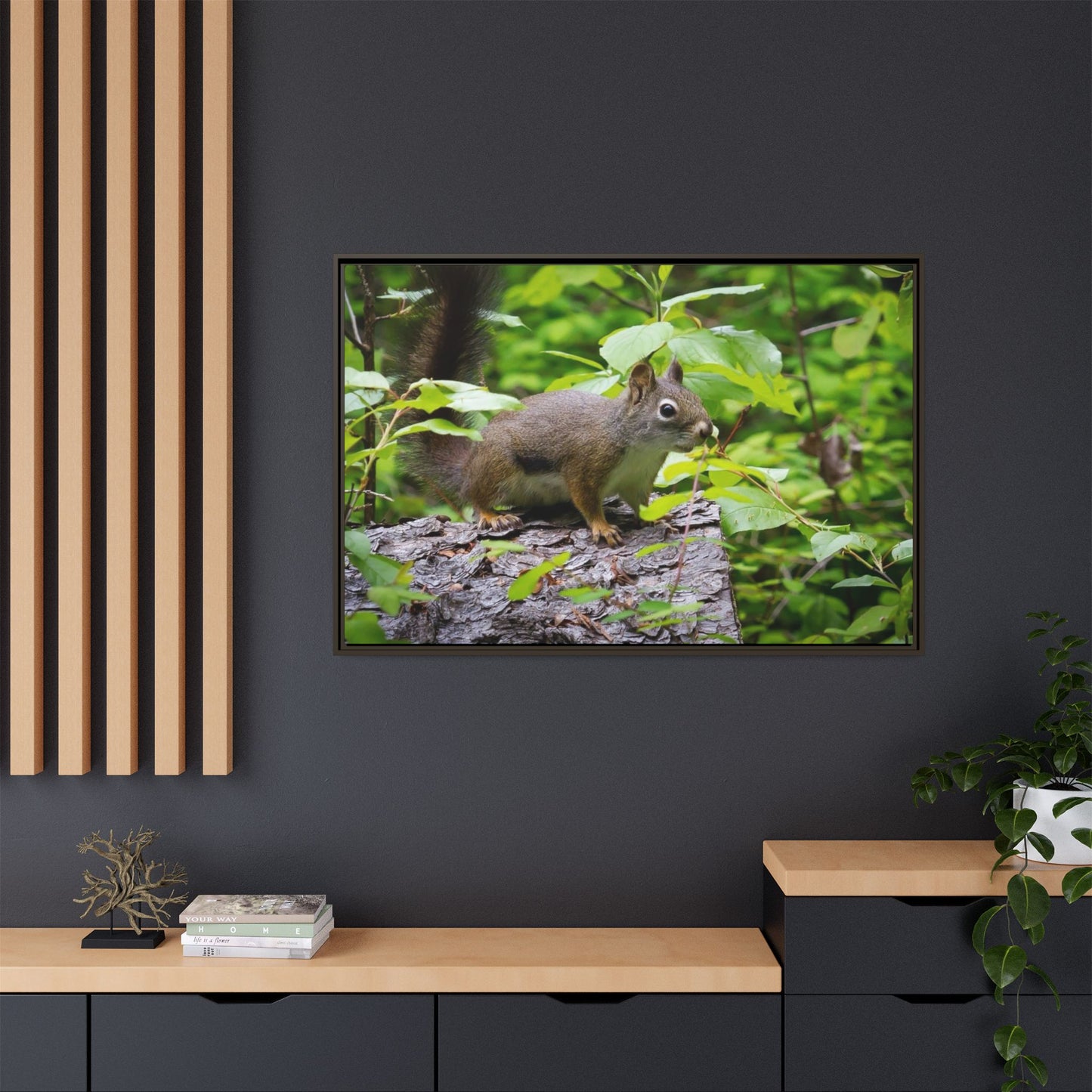Canvas Art Nature Squirrel