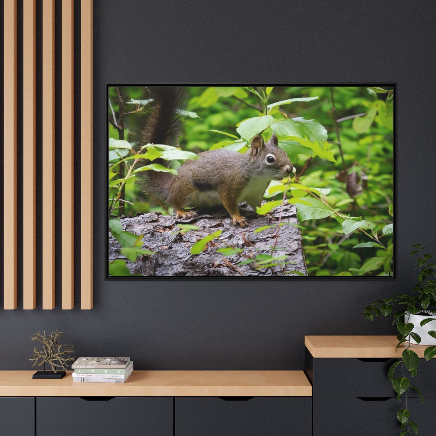 Canvas Art Nature Squirrel