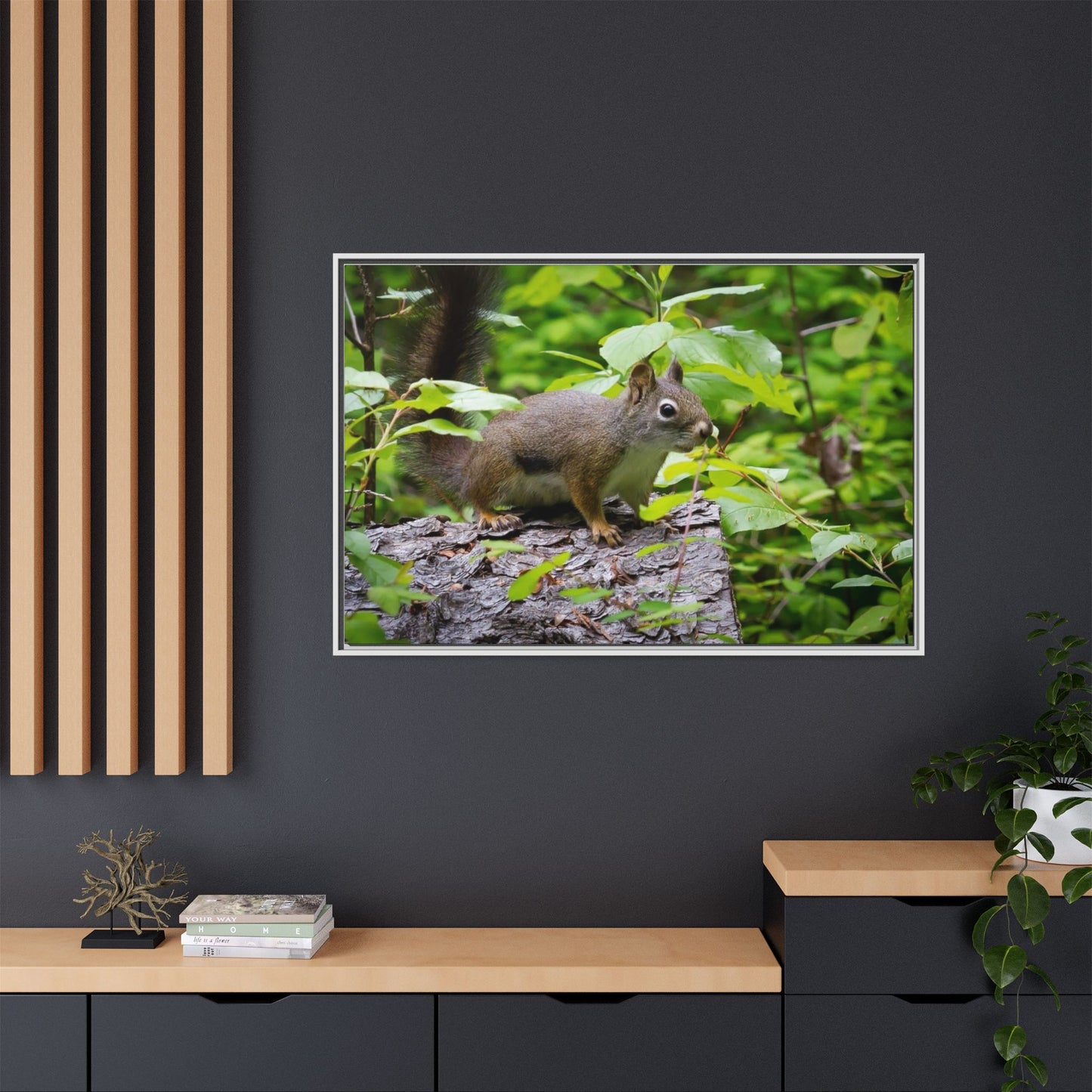 Canvas Art Nature Squirrel