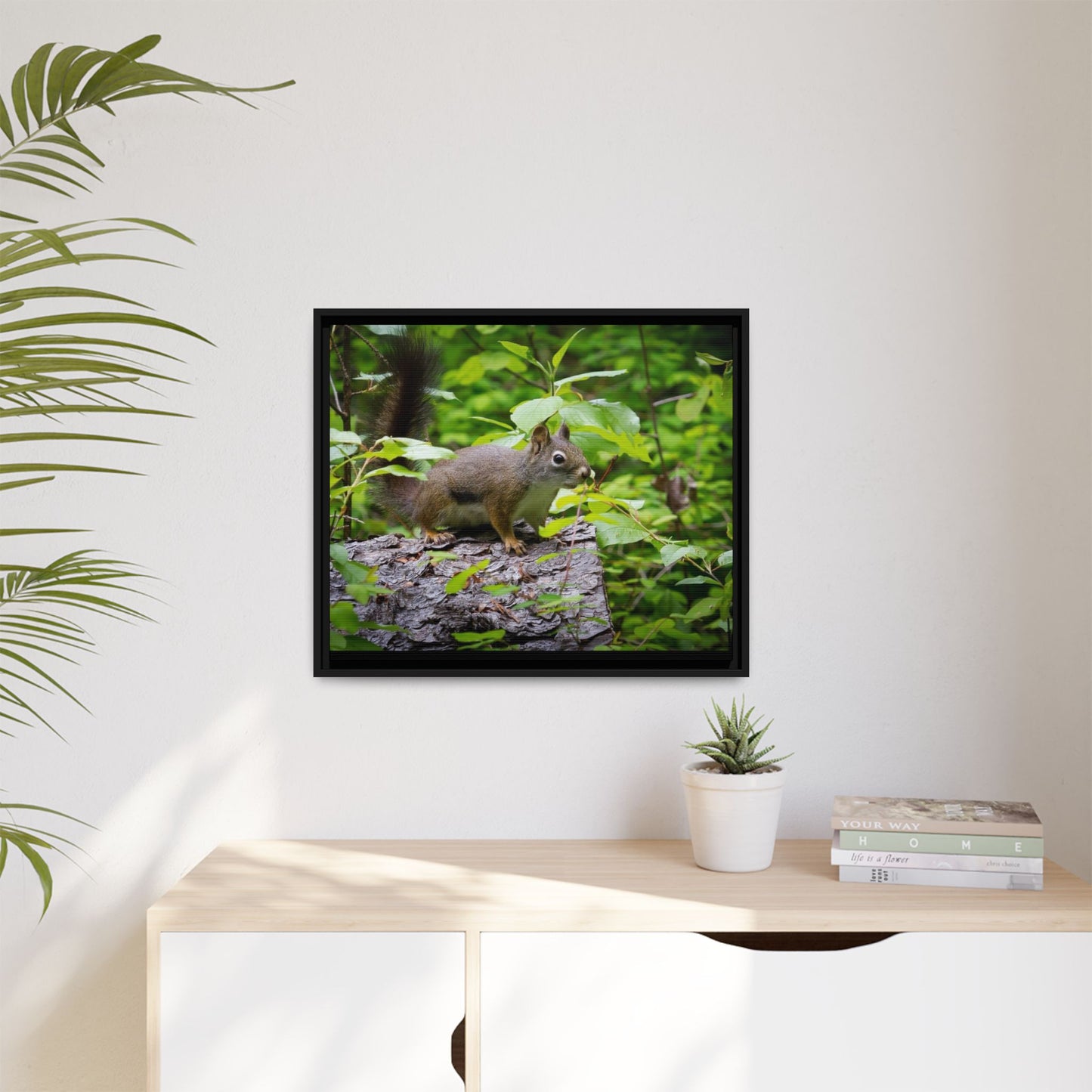 Canvas Art Nature Squirrel