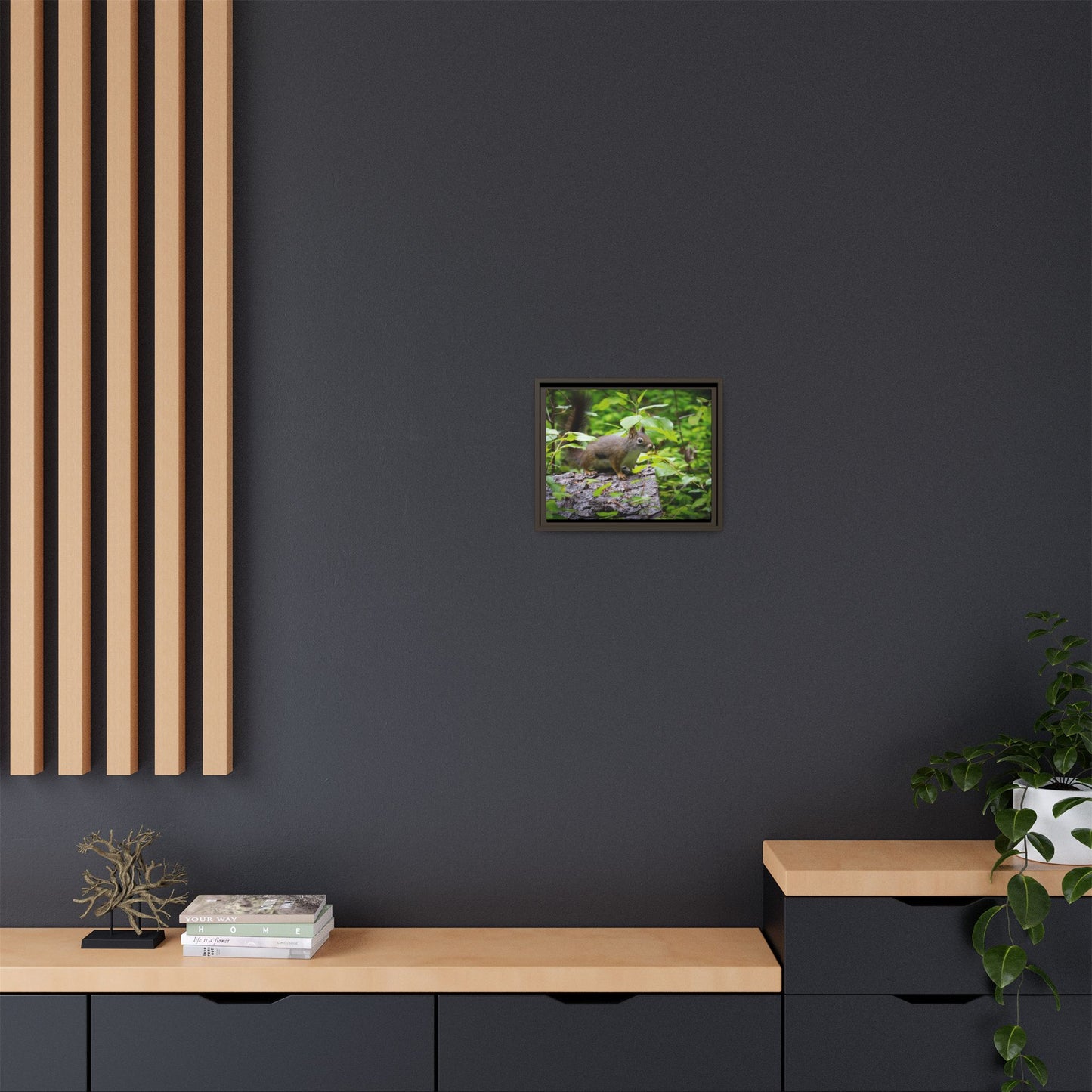 Canvas Art Nature Squirrel