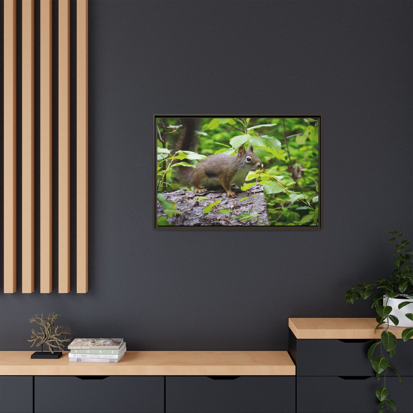 Canvas Art Nature Squirrel