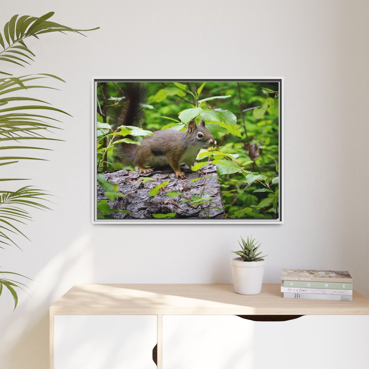Canvas Art Nature Squirrel