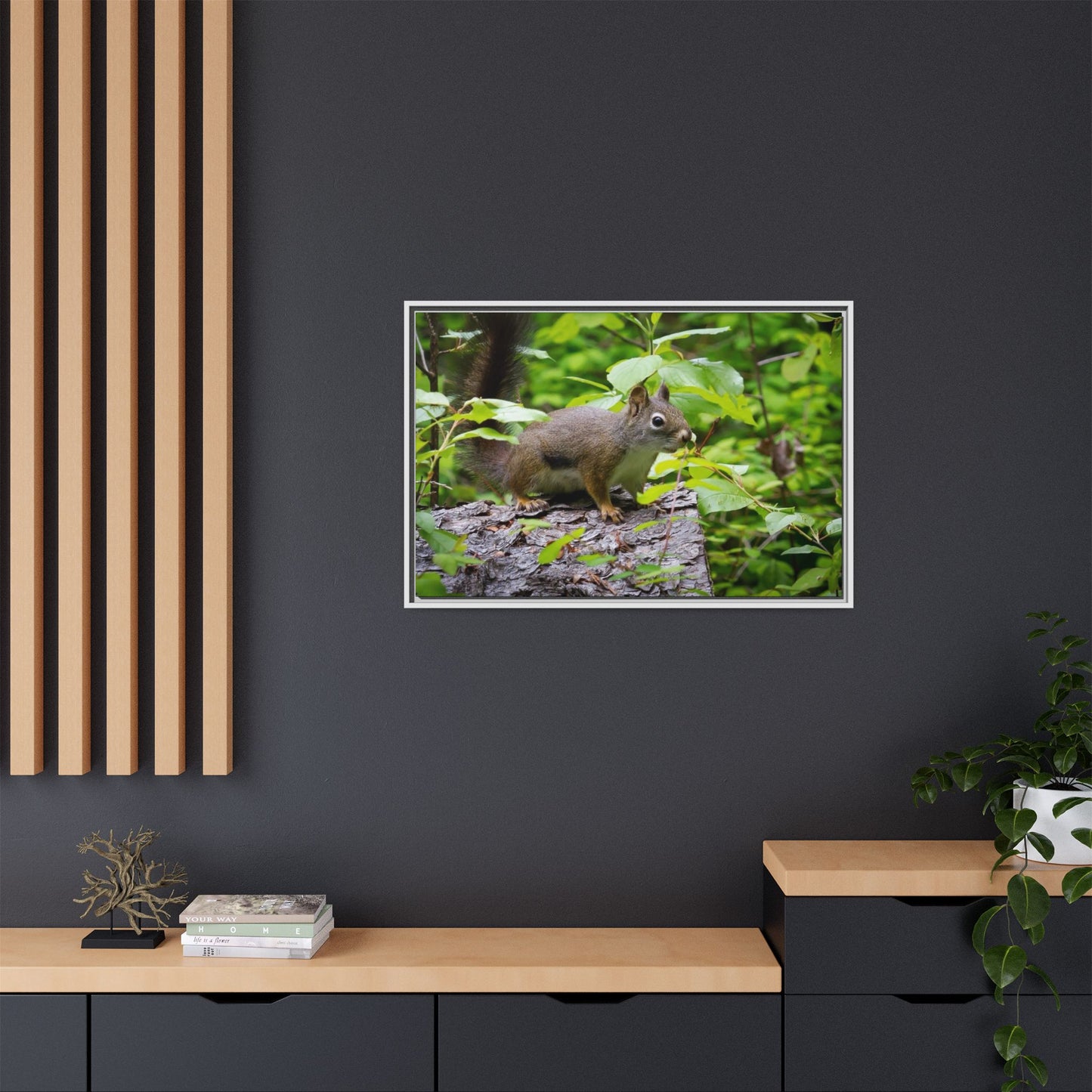 Canvas Art Nature Squirrel