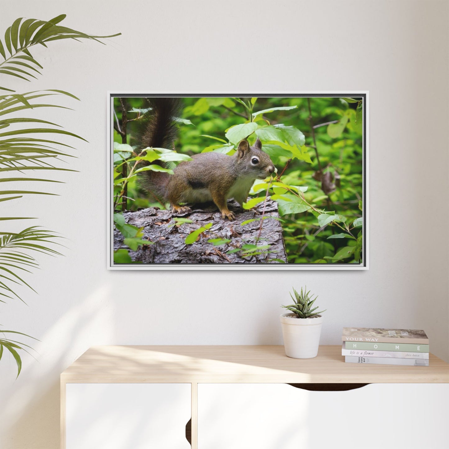 Canvas Art Nature Squirrel