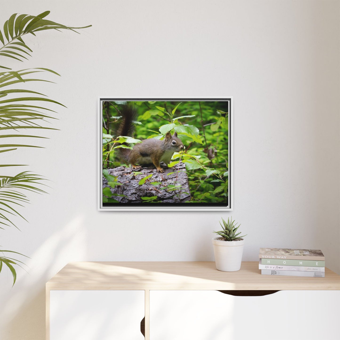 Canvas Art Nature Squirrel