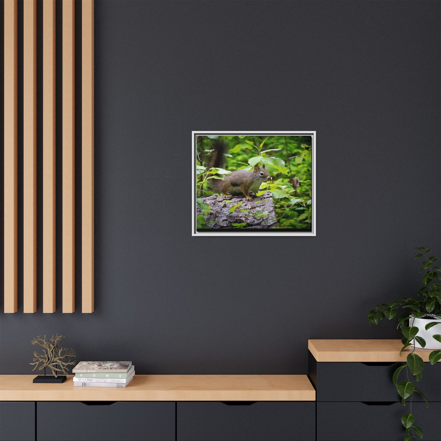 Canvas Art Nature Squirrel