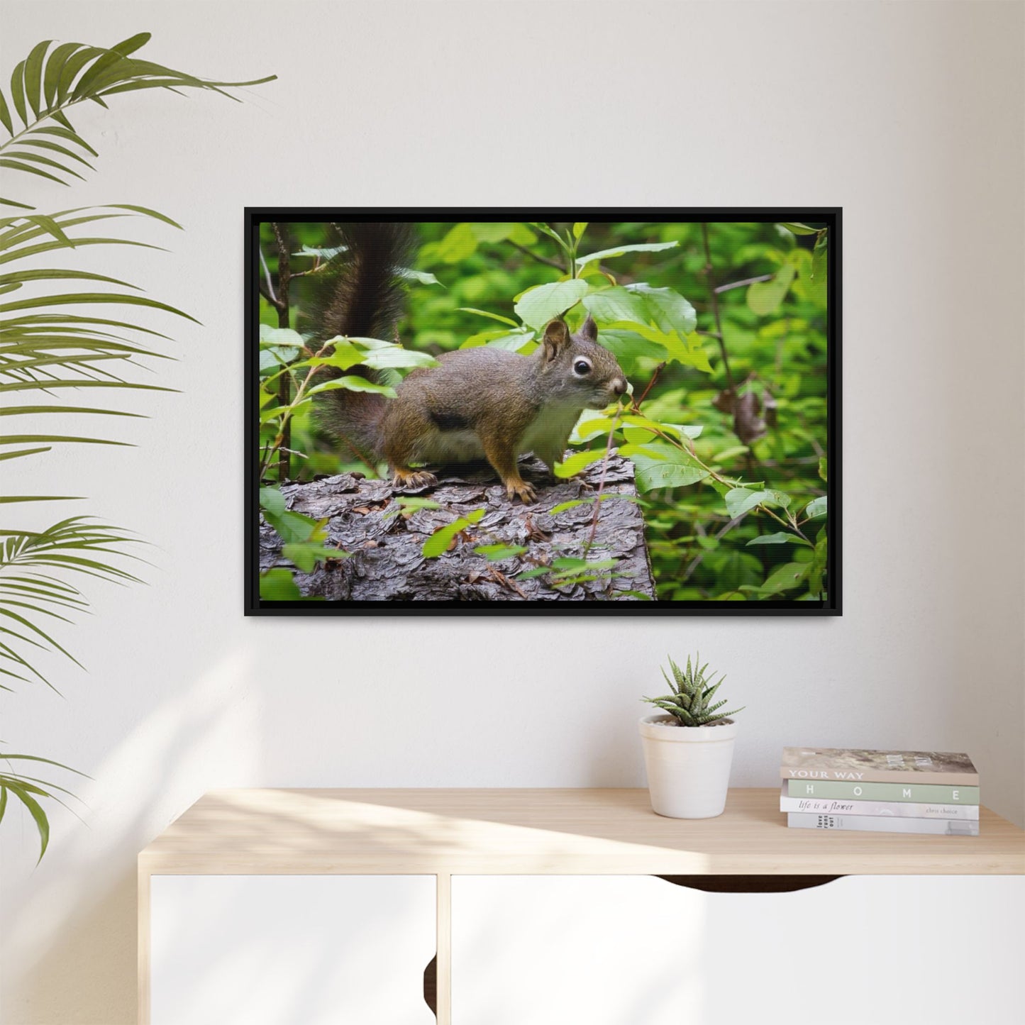 Canvas Art Nature Squirrel