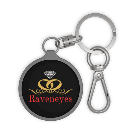 Elegant Keyring Tag for Love & Celebrations, Personalized Keychain, Wedding Gift, Anniversary Keepsake, Custom Jewelry Tag
