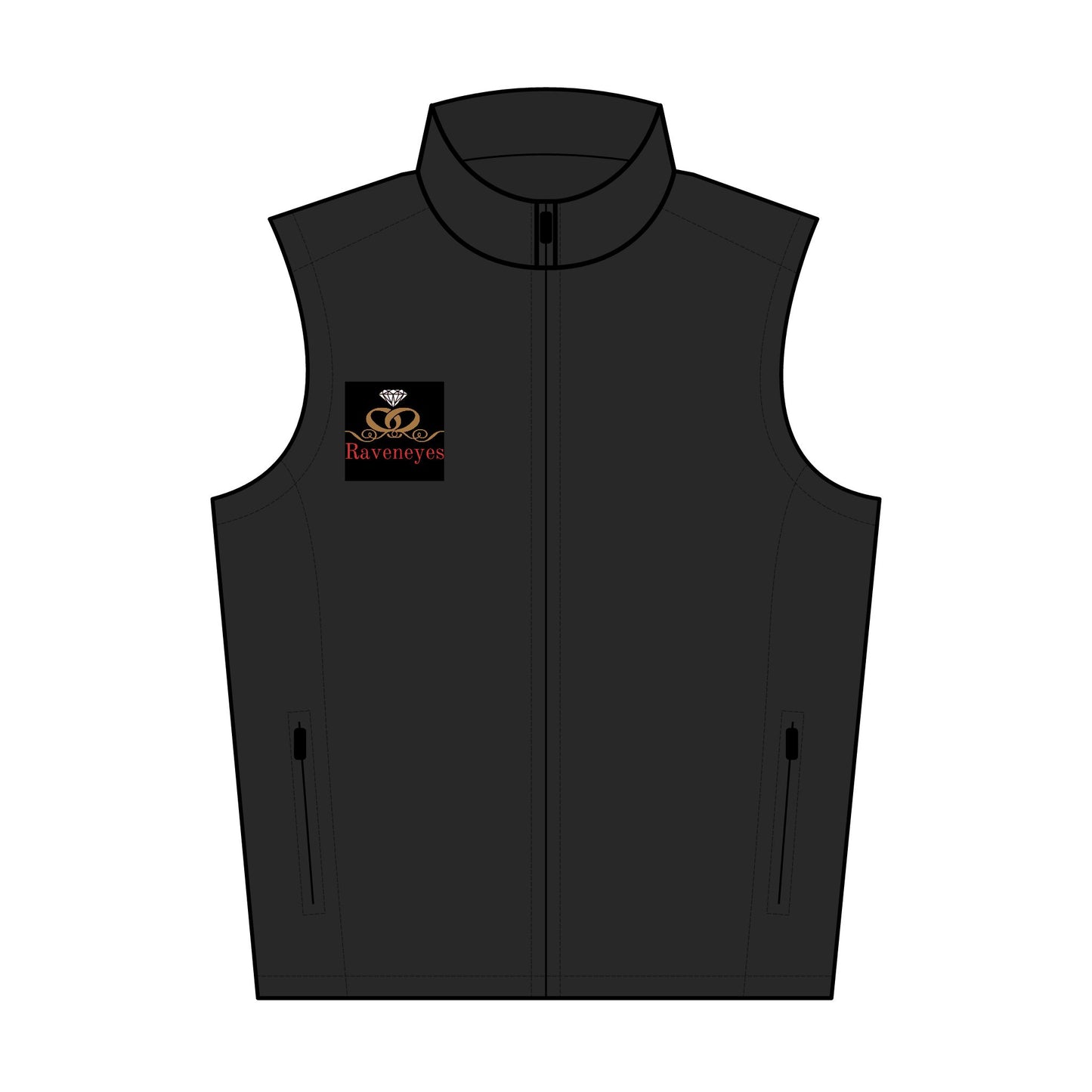 Soft Shell Vest Embroidered Men's Core - Weather Resistant Gift for Outdoorsy Men
