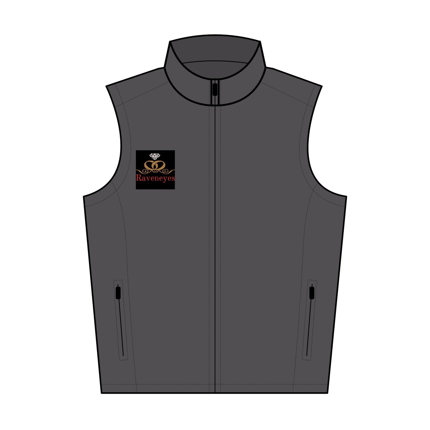 Soft Shell Vest Embroidered Men's Core - Weather Resistant Gift for Outdoorsy Men