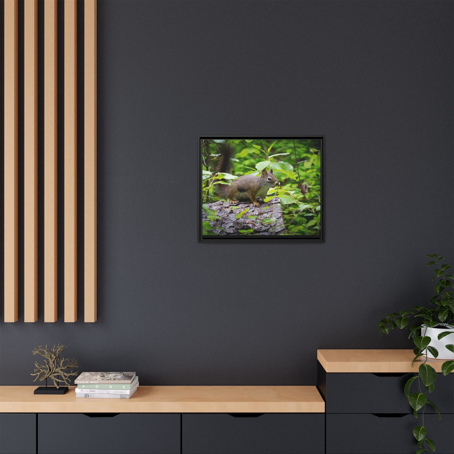 Canvas Art Nature Squirrel