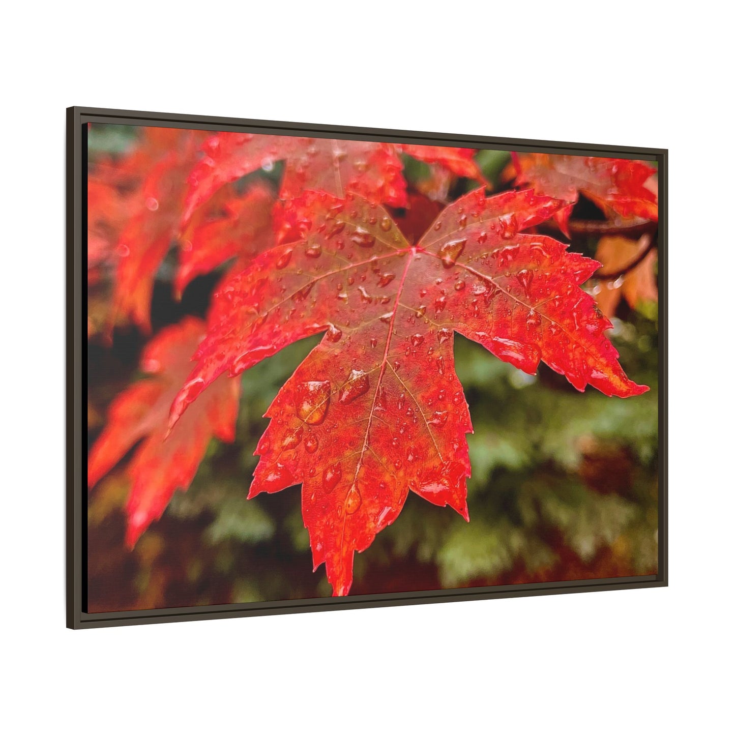 Vibrant Nature Wall Art, Autumn Decor, Framed Canvas Print, Home Decor, Gift for Nature Lovers, Fall Decoration, Thanksgiving