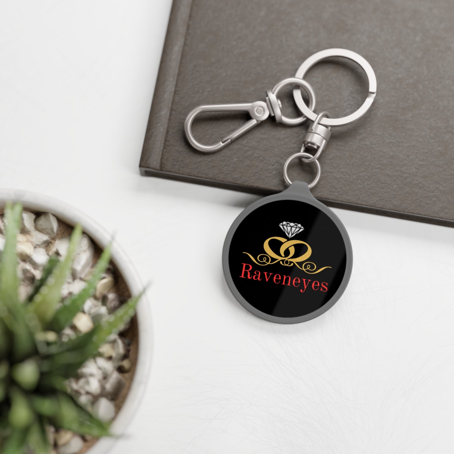 Elegant Keyring Tag for Love & Celebrations, Personalized Keychain, Wedding Gift, Anniversary Keepsake, Custom Jewelry Tag