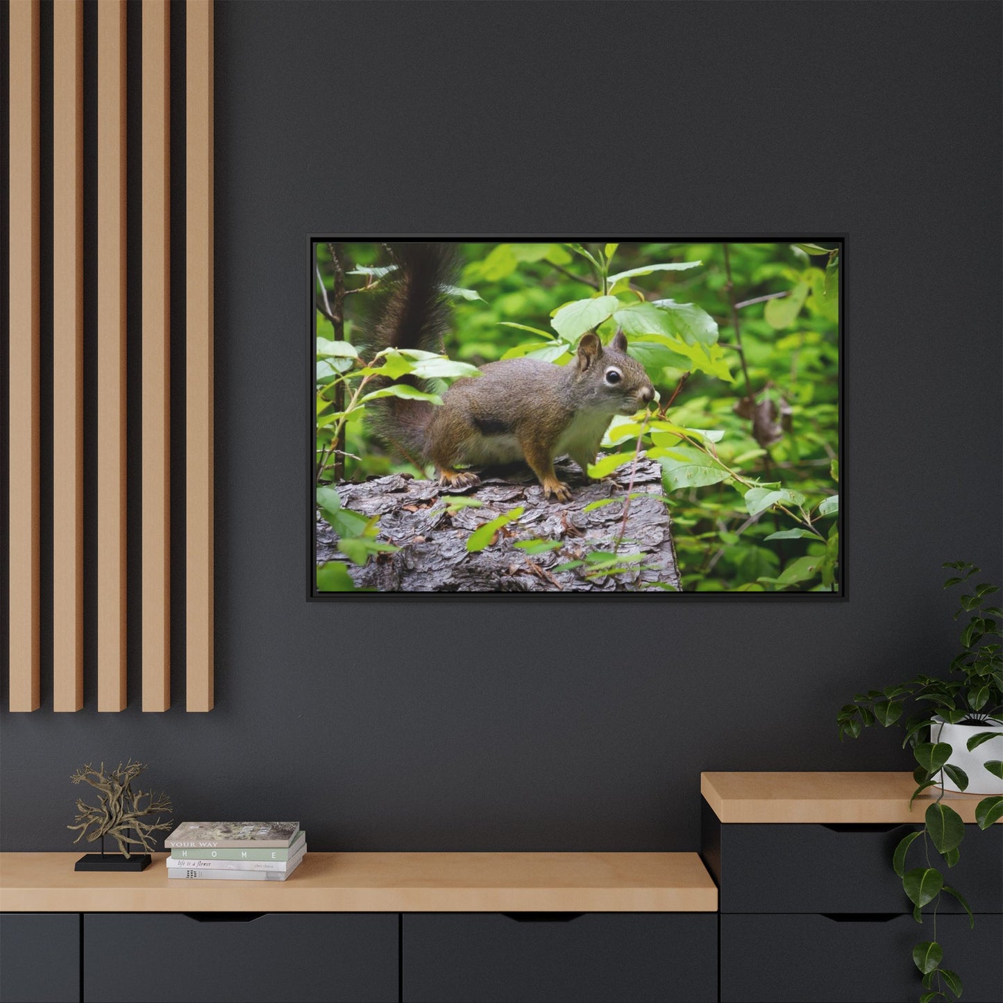 Canvas Art Nature Squirrel