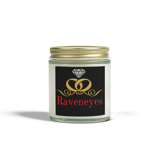 Luxury Scented Candle, Aromatic Gift for Relaxation, Home Decor, Birthday, Wedding, Spa Day, Raveneyes Design