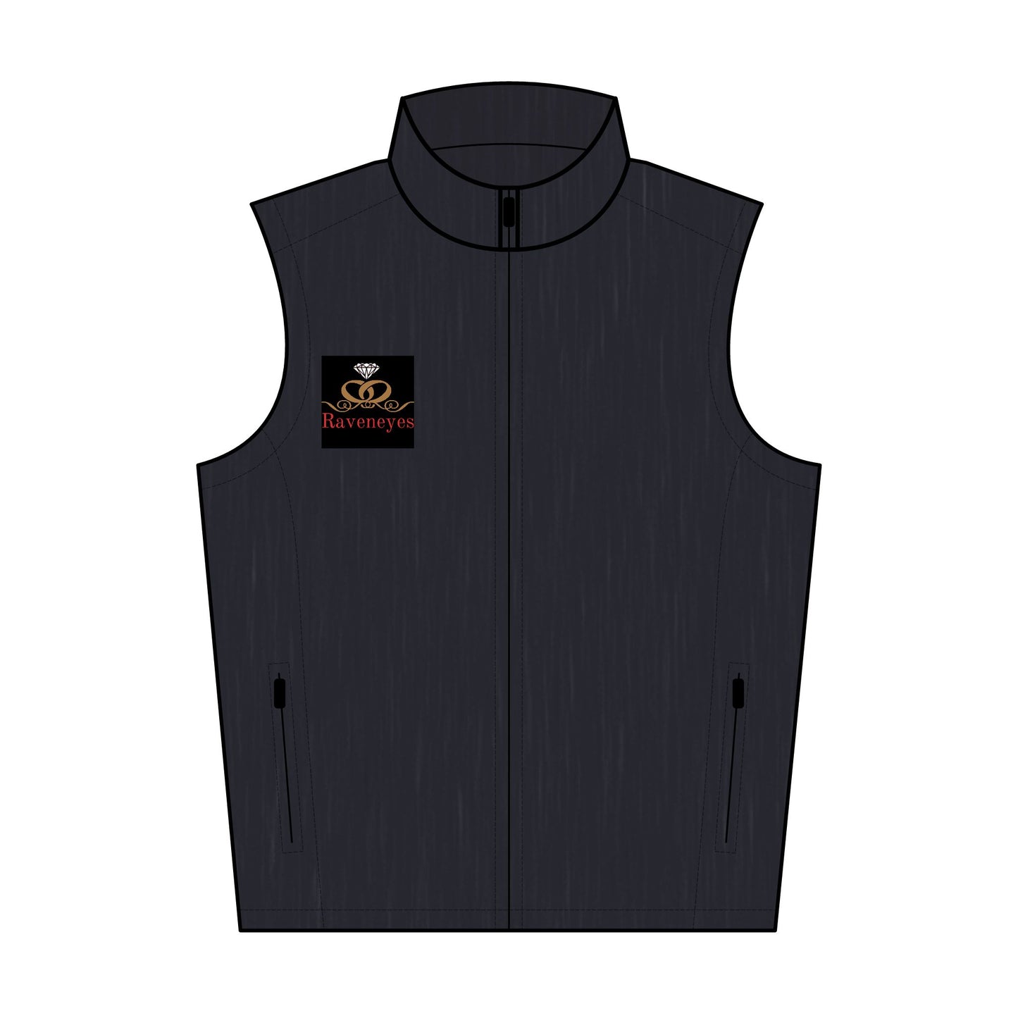 Soft Shell Vest Embroidered Men's Core - Weather Resistant Gift for Outdoorsy Men