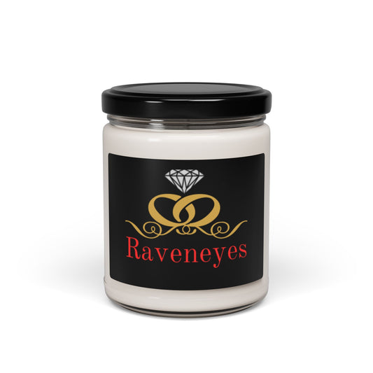 Raveneyes Scented Soy Candle, 9oz | Aromatherapy, Home Decor, Gift, Relaxation, Self-Care